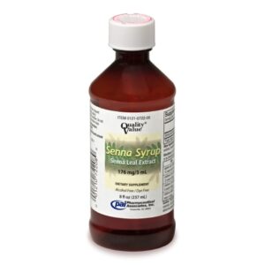 Laxative Senna Natural Flavor Syrup 8 oz. 176 mg / 5 mL Strength Senna Leaf Extract