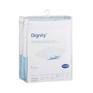 Reusable Underpad Dignity Washable Sheet Protector 35 X 35 Inch Cotton Moderate Absorbency