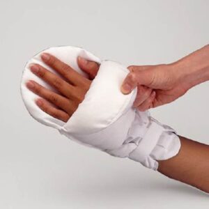 Protective Hand Mitts Posey Peek-A-Boo One Size Fits Most Without Straps Hook and Loop Closure