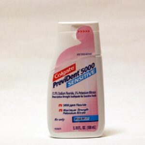 Prevident 5000 Sensitive Sodium Fluoride / Potassium Nitrate 1.1% – 5% Toothpaste 3.4 oz.
