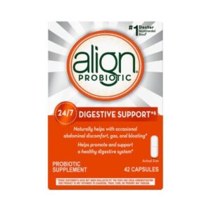 Probiotic Dietary Supplement Align 42 per Bottle Capsule