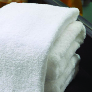 Washcloth 12 X 12 Inch White Reusable