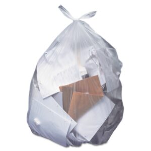 Trash Bag Heritage 30 gal. Clear LLDPE 0.65 mil 30 X 36 Inch Star Seal Bottom Flat Pack