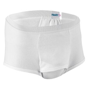 Male Adult Absorbent Underwear HealthDri Pull On 2X-Large Reusable Heavy Absorbency