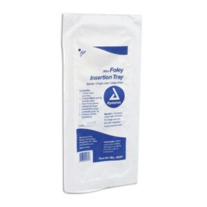 Catheter Insertion Tray Dynarex Foley Without Catheter Without Balloon Without Catheter