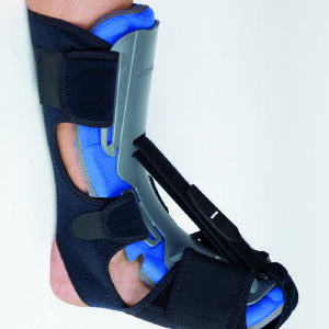 Dorsal Night Splint Aircast Large / X-Large Hook and Loop Closure Male 10 to 14 / Female 11 to 15 Foot