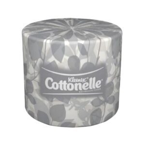 Toilet Tissue Kleenex Cottonelle Professional White 2-Ply Standard Size Cored Roll 451 Sheets 4 X 4 Inch