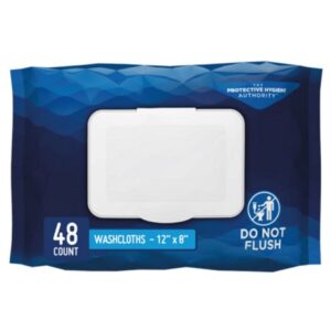 Personal Cleansing Wipe Prevail Soft Pack Scented 48 Count