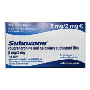 Suboxone Buprenorphine HCl / Naloxone HCl 8 mg – 2 mg Film 30 Films