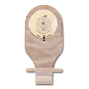 Ostomy Pouch UltraMax One-Piece System 9 Inch Length Convex Light, Trim to Fit Drainable