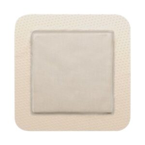 Silver Foam Dressing Mepilex Border Ag 6 X 6 Inch Square Sterile