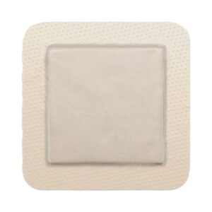 Silver Foam Dressing Mepilex Border Ag 6 X 8 Inch Rectangle Sterile