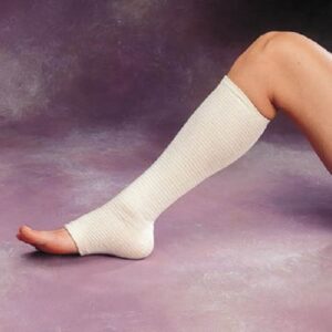 Elastic Tubular Support Bandage Tensogrip 3-1/2 Inch X 11 Yard Small Thigh / Medium Knee / Large Ankle Pull On Beige NonSterile Size E Standard Compression