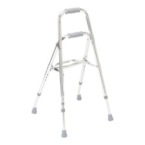 Side Step Folding Walker Adjustable Height drive Hemi Aluminum Frame 300 lbs. Weight Capacity 29-1/2 to 37 Inch Height