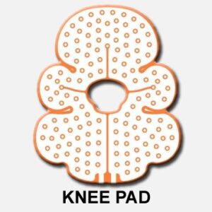 Cold Therapy Pad Ossur Cold Rush Knee One Size Fits Most Fabric / Vinyl Reusable