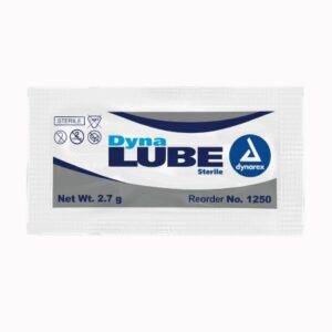 Lubricating Jelly DynaLube 2.7 Gram Individual Packet Sterile