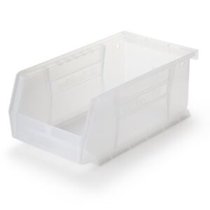 Storage Bin AkroBins Clear Plastic 3 X 4-1/8 X 7-3/8 Inch