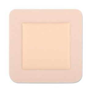 Foam Dressing Optifoam 4 X 4 Inch With Border Waterproof Backing Adhesive Square Sterile
