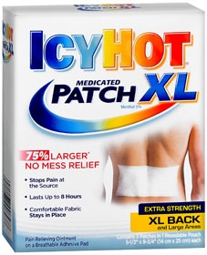 Topical Pain Relief Icy Hot 5% Strength Menthol Patch 3 per Box