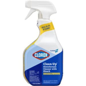 Surface Disinfectant Cleaner CloroxPro Clorox Clean-Up with Bleach Germicidal Trigger Spray Liquid 32 oz. Bottle Chlorine Scent NonSterile