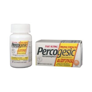 Allergy Relief Percogesic 325 mg – 12.5 mg Strength Tablet 90 per Bottle