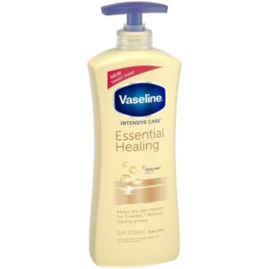 Hand and Body Moisturizer Vaseline 24.5 oz. Pump Bottle Scented Lotion