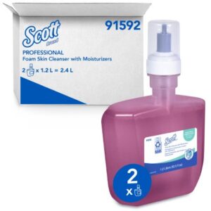 Soap Scott Pro Foaming 1,200 mL Dispenser Refill Bottle Floral Scent