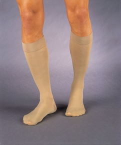 Compression Stocking JOBST Relief Thigh High X-Large Beige Open Toe