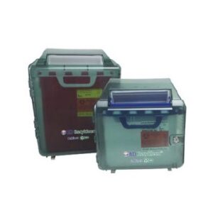 Sharps Container Cabinet / Wall Enclosure Recykleen 100% Recycled Material Wall Mount Locking