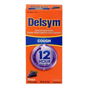 Cold and Cough Relief Delsym 30 mg / 5 mL Strength Liquid 5 oz.