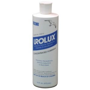 Urinary and Ostomy Appliance Cleanser and Deodorant Urolux Standard, 16 fl. oz. Bottle, Citrus Scent