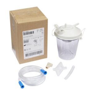 Suction Canister Kit 800 mL Float Valve Shut-Off Lid
