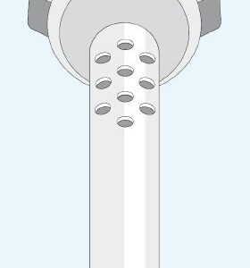 Laryngectomy Tube Provox LaryTube Size 10.5 Adult