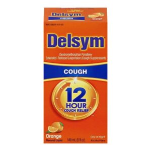 Cold and Cough Relief Delsym 30 mg / 5 mL Strength Liquid 5 oz.