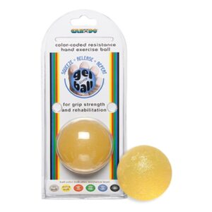 Squeeze Ball CanDo Yellow Standard Size X-Light Resistance