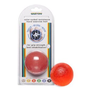 Squeeze Ball CanDo Red Standard Size Light Resistance