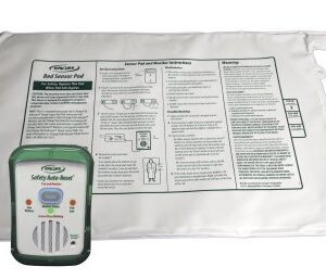 Bed Sensor Pad Alarm System Safety Auto-Reset 20 X 30 Inch