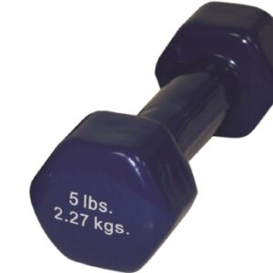 Dumbbell Hexagon Heads CanDo 5 lbs.