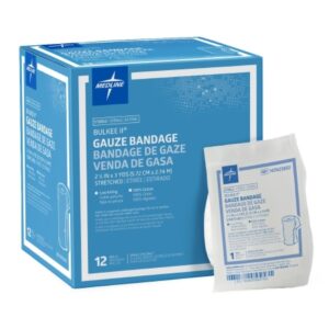 Fluff Bandage Roll Bulkee II 2-1/4 Inch X 3 Yard 6-Ply Sterile 1 per Pack