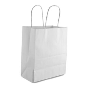 Shopping Bag Duro Tempo White Virgin Paper