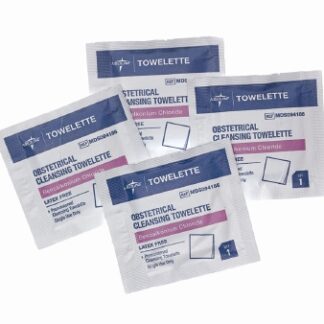 Obstetrical Cleansing Towelette Med Nap Individual Packet Scented 100 Count