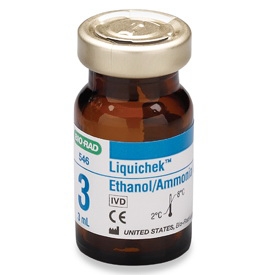 Assayed Control Liquichek Ammonia / Ethanol Level 3 6 X 3 mL