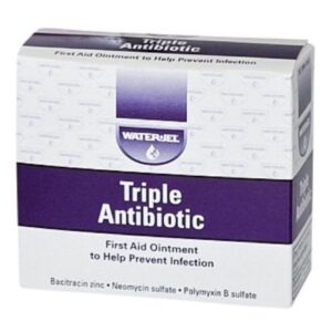First Aid Antibiotic Bacitracin / Neomycin / Polymyxin B Water Jel Ointment 0.9 Gram Individual Packet