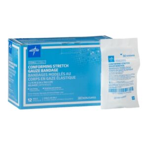 Conforming Bandage Medline 1 X 75 Inch 1-Ply Sterile 1 per Pack