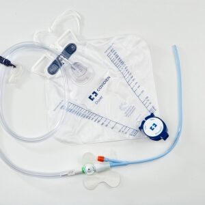 Indwelling Catheter Tray Dover Foley 16 Fr. 5 cc Balloon Hydrogel Coated Silicone