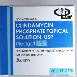 Clindamycin Phosphate 1% Topical Pledget 60 Pledgets