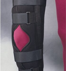 Knee Immobilizer One Size Fits Most 14 Inch Length Left or Right Knee
