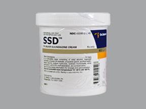 SSD Silver Sulfadiazine 1% Topical Cream 400 Gram