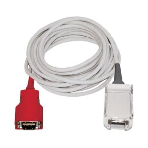 SpO2 Patient Cable LNCS Series 10 Foot, Red, 20-Pin For Rainbow Set Device