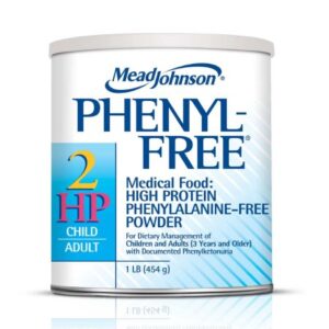 Oral Supplement Phenyl-Free 2HP Vanilla Flavor Powder 1 lb. Can